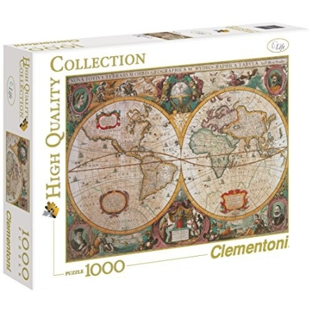PUZZLE CLEM 3000 el. Old Map