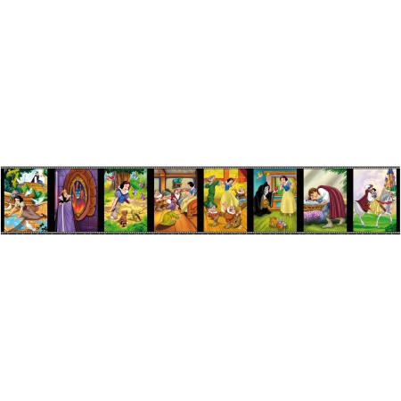 PUZZLE CLEM 8 x 25 El. Królewna Śnieżka
