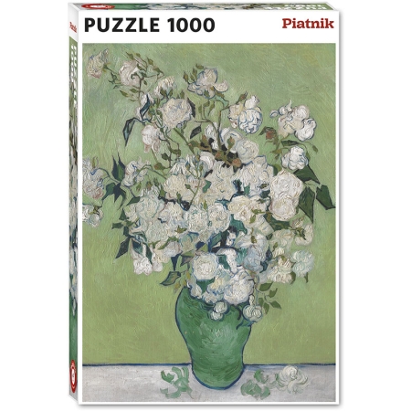 PUZZLE Piatnik 1000 el. Van Gogh Wazon  z Różami