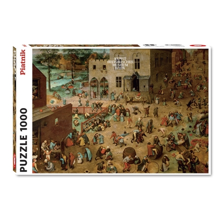 PUZZLE Piatnik 1000 el. Bruegel Zabawy Dziecięce