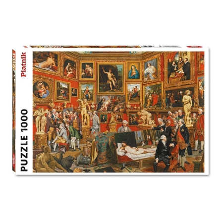 PUZZLE Piatnik 1000 el. Zoffany, Trybunał Galerii Uffizich 5522