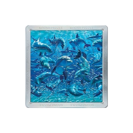 PUZZLE MAGNA 3D Delfiny