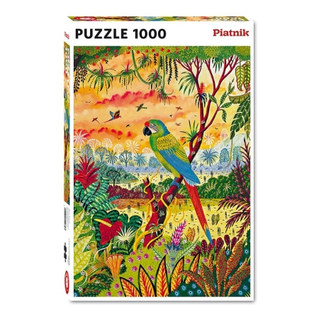 PUZZLE Piatnik 1000 el. Ara Zielona
