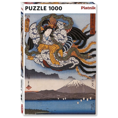 PUZZLE Piatnik 1000 el. Hiroshige,  Sowa