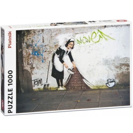PUZZLE Piatnik 1000 el. Banksy, Pokojówka
