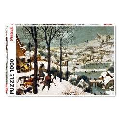 PUZZLE Piatnik 1000 el. Bruegel -  Myśliwi na Śniegu