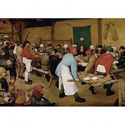 PUZZLE Piatnik 1000 el. Bruegel, Chłopskie Wesele 5483