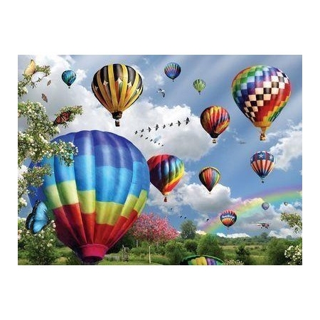 PUZZLE RAVENSBURGER 1000 El. Loty Balonów