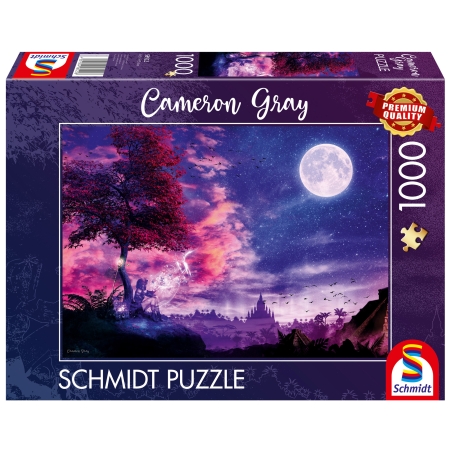 PUZZLE SCHMIDT 1000 el. C. GRAY Bajkowy  Widok