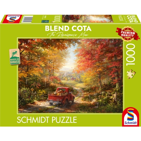 PUZZLE SCHMIDT 1000 el. Blend Cota  Powrót do Domu