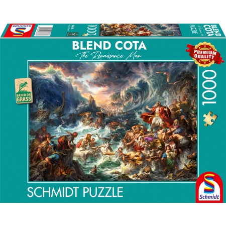 PUZZLE SCHMIDT 1000 el. Blend Cota  Przejście przez Morze