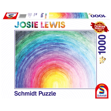 PUZZLE SCHMIDT 1000 el. J. LEWIS  Narodziny Tęczy