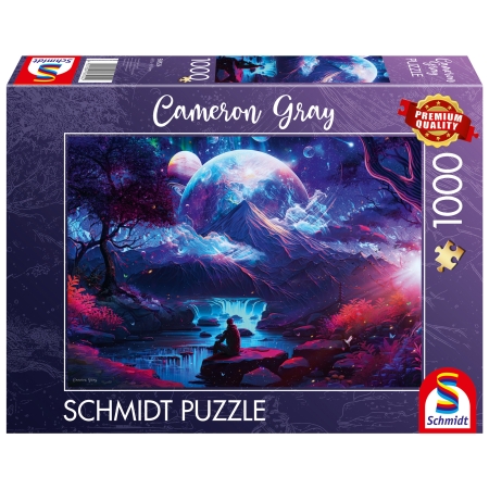 PUZZLE SCHMIDT 1000 el. C. GRAY  Niebiański Szept