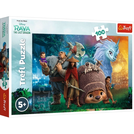 PUZZLE TREFL 100 el. RAYA The lost  Dragon