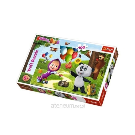PUZZLE TREFL 100 el. Masza i Przyjaciele