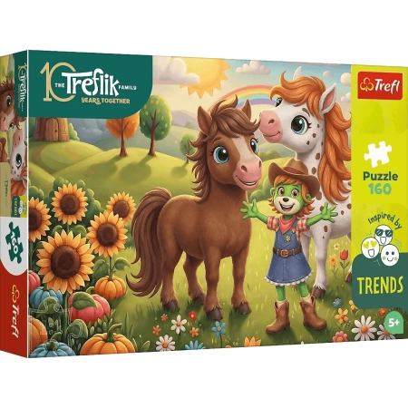 PUZZLE TREFL 160 el. Konik