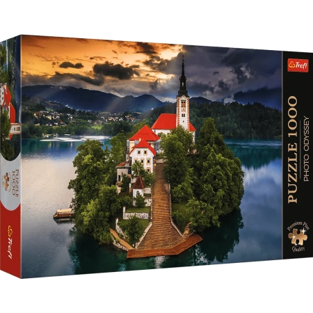 PUZZLE TREFL 1000 el. Jezioro Bled