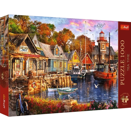 PUZZLE TREFL 1000 el. Nadmorski Zakątek