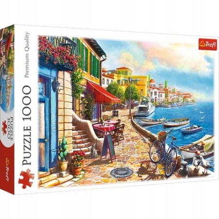 PUZZLE TREFL 1000 el. Słoneczny Bulwar