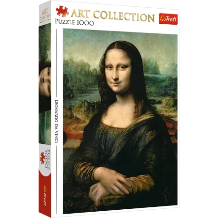 PUZZLE TREFL 1000 el. Mona Lisa Leonardo  Da Vinci