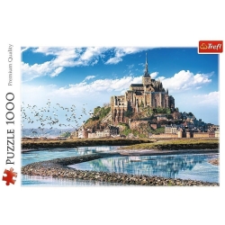 PUZZLE TREFL 1000 el. Mont-Saint-Michel,  Francja