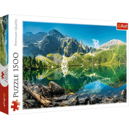 PUZZLE TREFL 1500 el. Jezioro Morskie  Oko