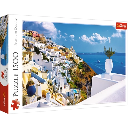 PUZZLE TREFL 1500 el. Santorini