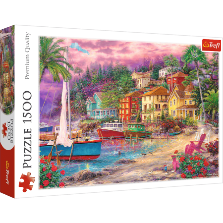 PUZZLE TREFL 1500 el. Na Złotych Brzegach