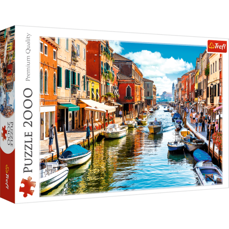 PUZZLE TREFL 2000 el. Wyspa Murano Wenecja