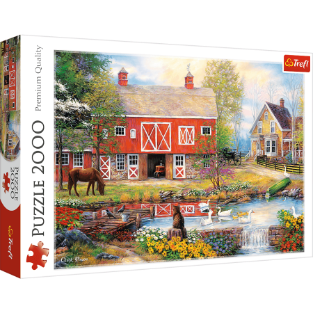 PUZZLE TREFL 2000 el. Sielskie Życie