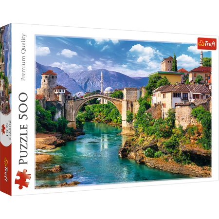 PUZZLE TREFL 500 el. Stary Most w Mostarze