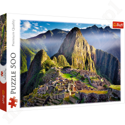 PUZZLE TREFL 500 el. Zabytkowe  Sanktuarium Machu Picchu