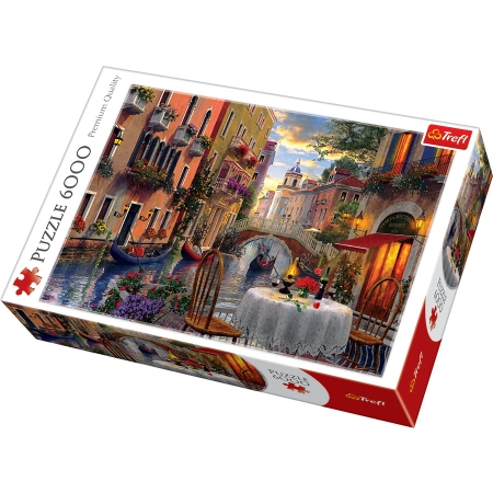 PUZZLE TREFL 6000 el. Romantyczna Kolacja