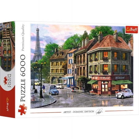 PUZZLE TREFL 6000 el. Uliczka Paryża