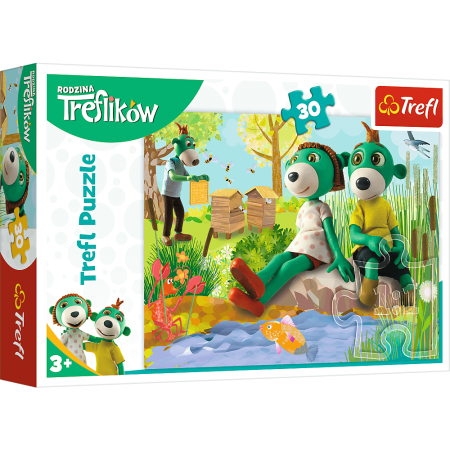 PUZZLE TREFL 30 el. Trefliki nad Stawem