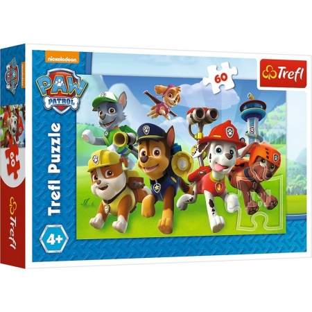 PUZZLE TREFL 60 el Psi Patrol, Gotowi na Wszystko