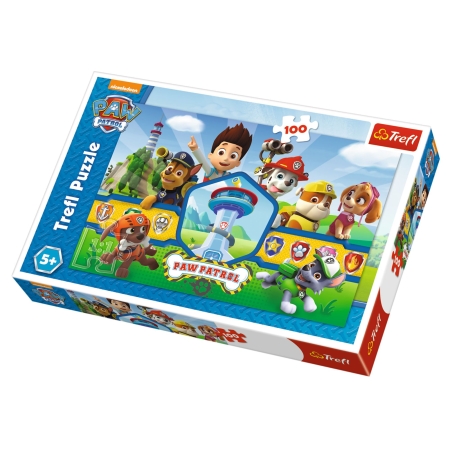 PUZZLE TREFL 100 Psi Patrol Bohaterska Drużyna