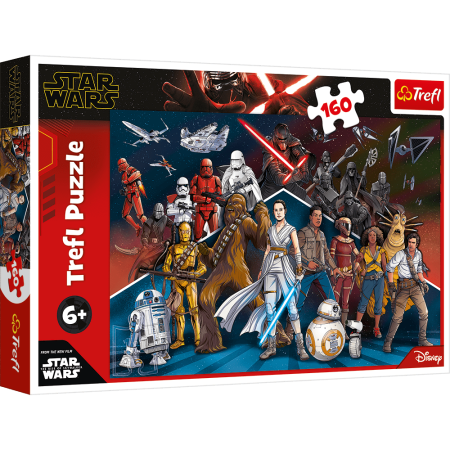 PUZZLE TREFL 160 Bohaterowie Gwiezdnych Wojen