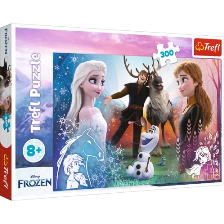 PUZZLE TREFL 300 el. Magiczny Czas Frozen 2