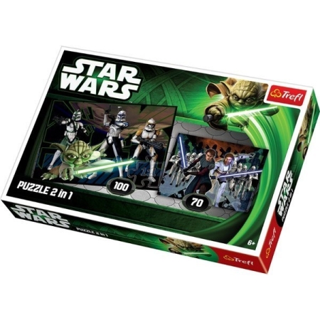 PUZZLE TREFL 2 w 1 Star Wars