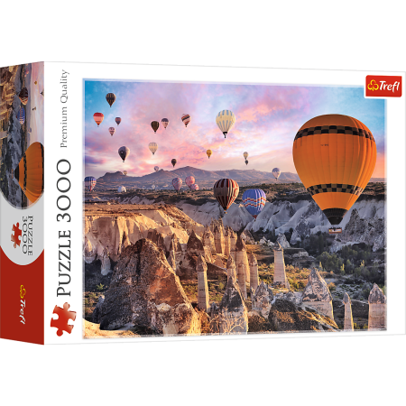 PUZZLE TREFL 3000 el. Balony nad Kapadocją