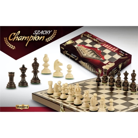 SZACHY CHAMPION Magiera 34 cm