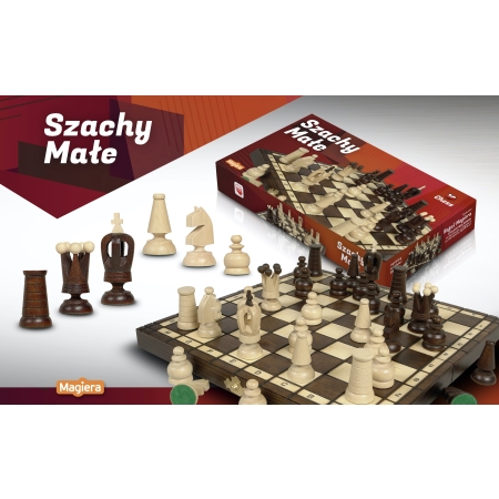 SZACHY MAŁE Magiera 28 cm