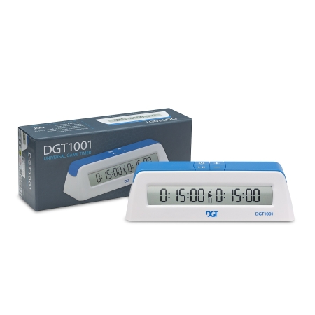 ZEGAR SZACHOWY CYFROWY DGT 1001  Blue/White