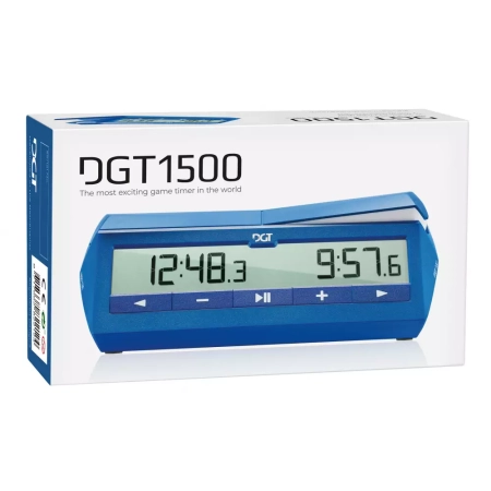 ZEGAR SZACHOWY Cyfrowy DGT 1500 Blue