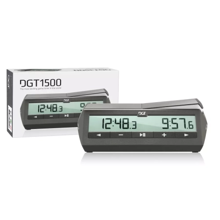 ZEGAR SZACHOWY Cyfrowy DGT 1500 Grey