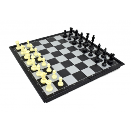 SZACHY Magnetyczne 3 w 1 31,5 cm (  Szachy, Warcaby , Backgammon )
