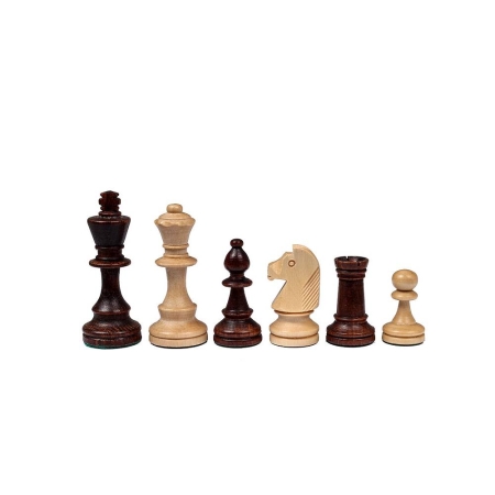 FIGURY SZACHOWE N"4  W Torebce Foliowej  Brown