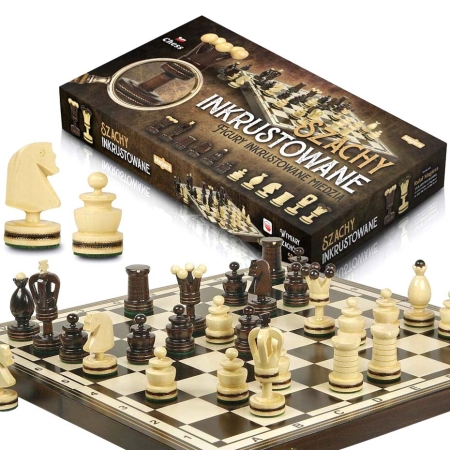 SZACHY INKRUSTOWANE Magiera 49 cm