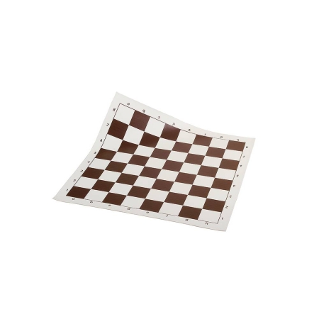 SZACHOWNICA WINYLOWA Nr 4+ Brown ( 43 cm  )